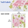 thumbnail image 7 of GZHJMY Rose Flowers Napkins Table Decorations Napkin Set for Gift Giving, Dining, Parties 20 x 20in, 7 of 7