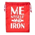 thumbnail image 2 of Mini Drawstring Gym Bags, Inspirational Gym Bags with Workout Motivation Quotes, 2 of 2