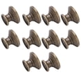 thumbnail image 4 of Furniture Handle,10 Pcs Retro Mini Furniture Handle Solid Single Hole Button Tool With Screw For Cabinets Cupboard Drawer Handles, 4 of 8