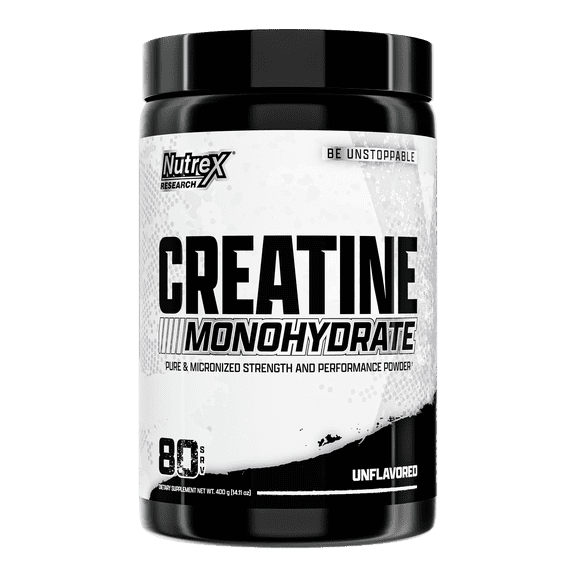 Nutrex - Creatine Monohydrate Powder - Unflavored 80 Servings (400g)