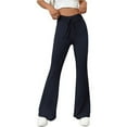 thumbnail image 6 of Women's Autumn/Spring Casual Loose Fit Wide Leg Pants With Pockets Falls Creek Pants Sweat Pants Women Casual plus Size Womens Cargo Pant Comfy Womens Pants Harem Pants for Women Comfy Pants Womens, 6 of 6