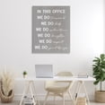 thumbnail image 4 of Stupell Industries Rustic Lodge Inspirational Office Phrases Canvas Art, 36 x 48, by Lil' Rue, 4 of 8