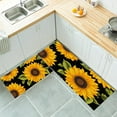 thumbnail image 3 of Flower Plant Floral Sunflower Boho Anti Fatigue Kitchen Rug Non Slip Kitchen Floor Mats Comfort Standing Mats Farmhouse Chef Mats, 3 of 5