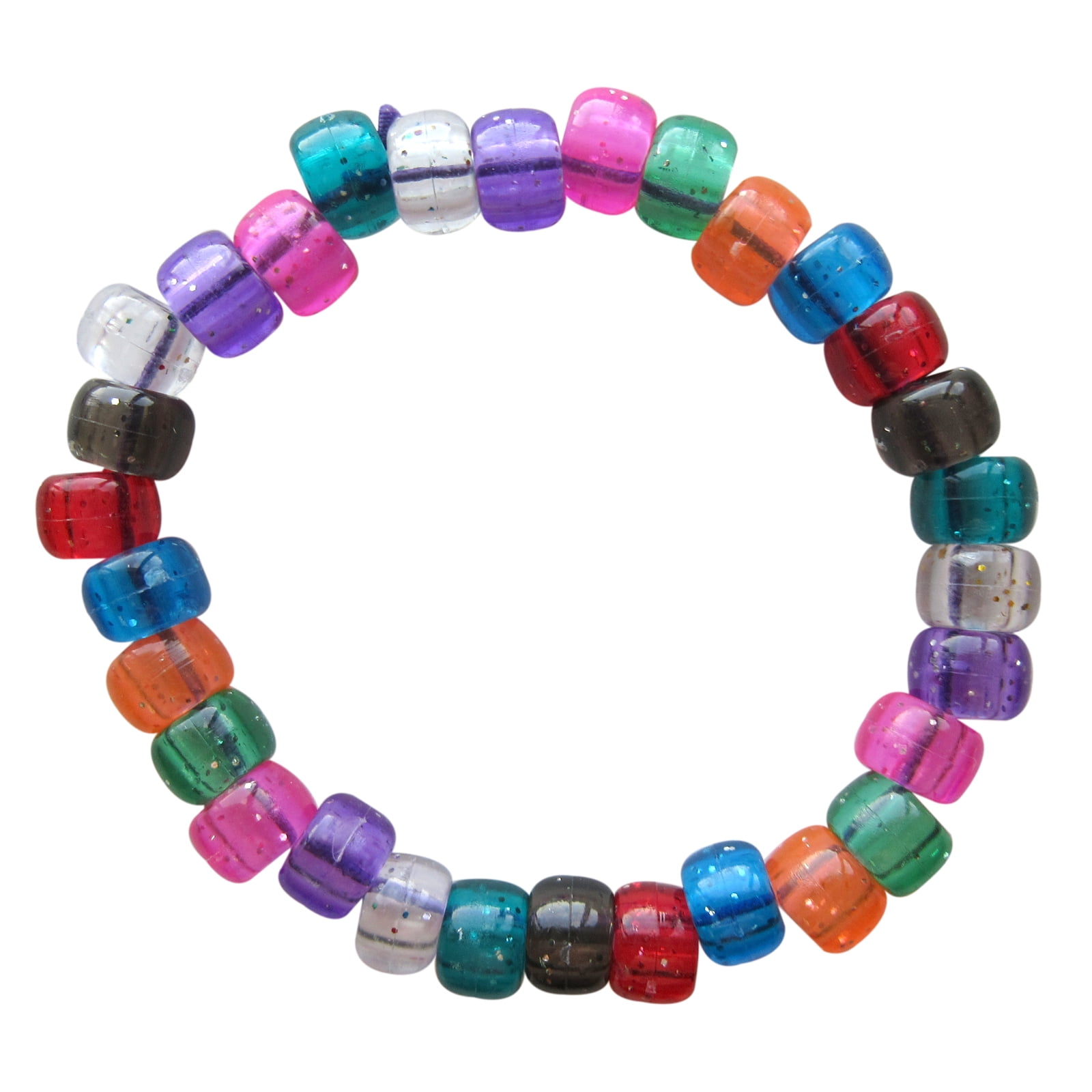 12 Pack: 1lb. Multicolor Pony Beads by Creatology - 6mm x 9mm