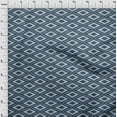thumbnail image 3 of oneOone Polyester Lycra Fabric Geometric Ikat Print Sewing Fabric BTY 56 Inch Wide, 3 of 4