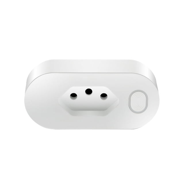 Toma de corriente inteligente WiFi Control remoto Toma de corriente Control de voz Toma de corriente inalámbrica Enchufe de Brasil Jumpingount EL002018-00B