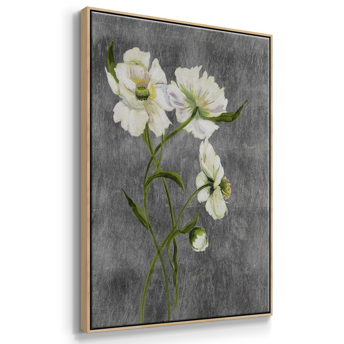 Walking on Sunshine I Framed Premium Gallery Wrapped Canvas - Ready to Hang - 17 x 25 - Natural Wood Floating Frame