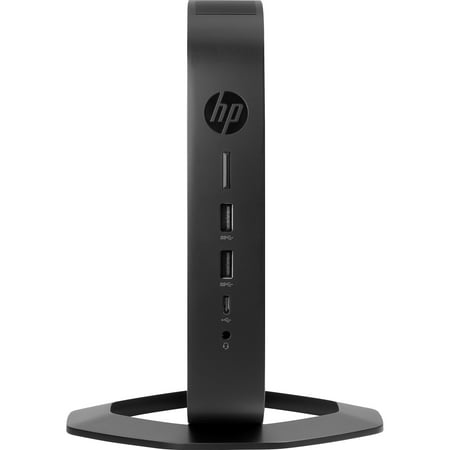 HP t640 - Thin client - SFF 1 x Ryzen Embedded R1505G / up to 3.3 GHz - RAM 8 GB - flash 32 GB - eMMC - Radeon Vega 3 - Gigabit Ethernet, Bluetooth 5.2 - HP ThinPro - monitor: none - keyboard: US - Smart Buy