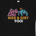 thumbnail image 4 of Inktastic Mudding off Roading Girls Love Mud Girls Baby T-Shirt, 4 of 5