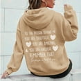 thumbnail image 5 of Mental Health Hoodies for Women 2025 Dear Person Behind Me Hoodie You Are Enough Hoodie Hooded Sweatshirt Pullover, 5 of 6