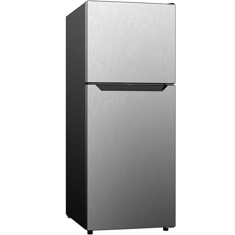 Greenline 10 Cu. Ft. Stainless Top Mount Refrigerator - Walmart.com