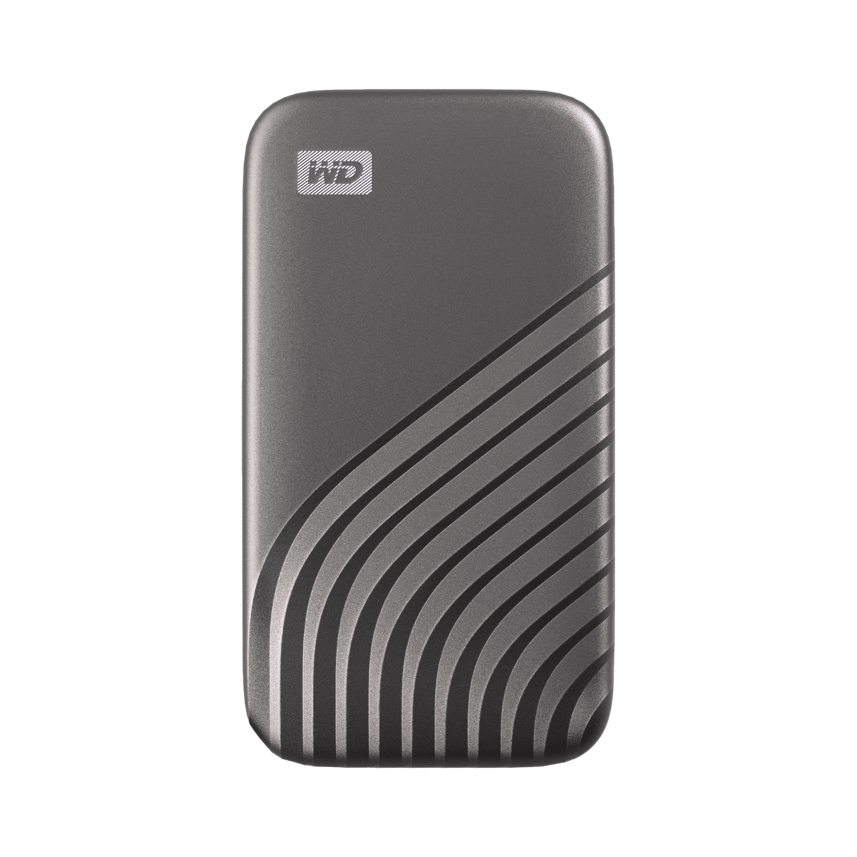Western Digital® My Passport™ Portable External Solid State Drive, 1TB, Gray