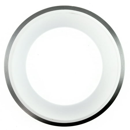 

Philips Lightolier D4A03 Decorative Angled Glass And Satin Ring For 4 Downlight