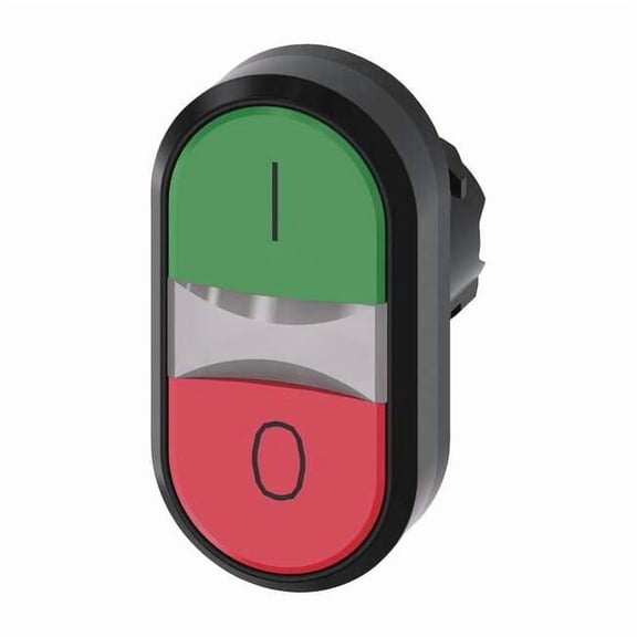 Siemens Illuminated Multi-Head Operator, 22 mm, Round 3SU1001-3AB42-0AK0