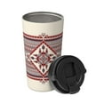 thumbnail image 2 of Goofa Fashion Tatreez for Insulated Travel Coffee Mug Spill Proof Leak Proof 16 OZCoffee Tumbler Reusable Coffee Cups with Lids Thermos for Hot and Cold Drink, 2 of 8