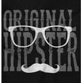 thumbnail image 2 of Original Hipster Mustache Blerd Tank Top Sleeveless Tee Men Brisco Brands S, 2 of 4