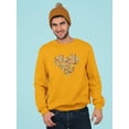 thumbnail image 2 of I Love You Baby Heart Sweatshirt Men -Image by Shutterstock, Male Small, 2 of 4