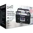thumbnail image 4 of Radio y reproductor de casetes Boombox Supersonic SC-3201BT de 4 bandas, 4 of 4