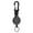 shape:C, variant on Outdoor Retractable Rope Carabiner Keychain Paracord Lanyard Keychain Clip for Climbing, Camping, Hiking, Backpacking