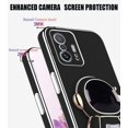 thumbnail image 3 of Compatible with Xiaomi 11T Pro Case Silicone TPU Plating, Xiaomi 11T Cases Cute Astronaut Pattern Phone Case with Stand (Black), 3 of 13