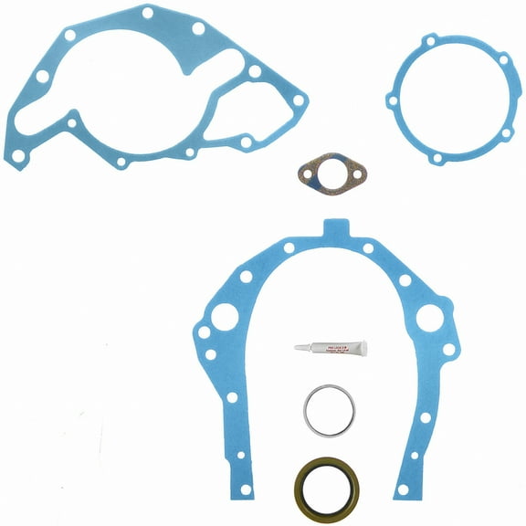 FEL-PRO TCS 45827 Timing Cover Set w/Sleeve Fits select: 1987-1993 CHEVROLET S TRUCK, 1987-1995 CHEVROLET CAMARO