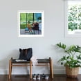 thumbnail image 3 of Art.com Poolside Piano Practice, June 11, 1960 Giclee Print by George Hughes, White Frame Wall Art, 29" x 29", 3 of 5