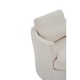 thumbnail image 6 of 30" Oversized 360 Degree Swivel Barrel Chair, Comfy Round Accent Sofa Chair for Living Room, Modern Club Chair Leisure Arm Chair for Nursery Bedroom Living Room Lounge Hotel Office, (Beige), 6 of 9