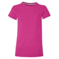 thumbnail image 1 of Hanes Girls` Essential Tee, L, Amaranth, 1 of 1