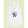 thumbnail image 3 of Cozy Woodland Animal Iv Racerback Tank Women -Victoria Borges Designs, Female XX-Large, 3 of 4