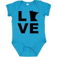 thumbnail image 3 of Inktastic Love Minnesota Boys or Girls Baby Bodysuit, 3 of 5