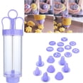 thumbnail image 3 of Kearding Kit de suministros para decoración de pasteles, 18 Uds., puntas para glaseado de magdalenas, boquillas para decoración de pasteles y Herramientas y accesorios para hornear, 3 of 6