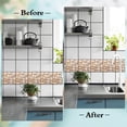 thumbnail image 6 of 16.4Ft x 0.7in Flexible Molding Trim Peel and Stick Black Self Adhesive Waterproof Wall Mirror Corner Round Edge Tile Trim Ceiling Countertop, 6 of 9