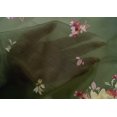 thumbnail image 5 of oneOone Cotton Silk Olive Green Fabric Florals Sewing Material Print Fabric By The Yard 42 Inch Wide, 5 of 6