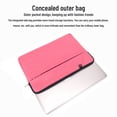 thumbnail image 5 of Blasgw Computer Bag Inner Bag 14.1 Inch Inner Bag Casual Men's And Women's Business Shoulder Bag Office Leisure Lightweight Laptop Bag Pink, 5 of 7