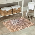 thumbnail image 7 of Pofeuu Leopard Brown Print Flannel Doormats Rug16"x24"Rug Washable Doormats Indoor Outdoor Rugs for Layered Front Door Mats, Porch, Kitchen, Entryway, 7 of 7