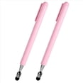 thumbnail image 1 of 2X Lápiz Óptico Telescópico Universal para Pantallas Táctiles, Puntero Retráctil y Lápiz Óptico con Punta Flocada Especial (Rosa), 1 of 3