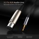 thumbnail image 2 of Kuymtek Cable Jack de 3,5 mm a XLR Cable de audio macho a hembra de 1,5 m para micrófonos mezcladores PC, 2 of 9