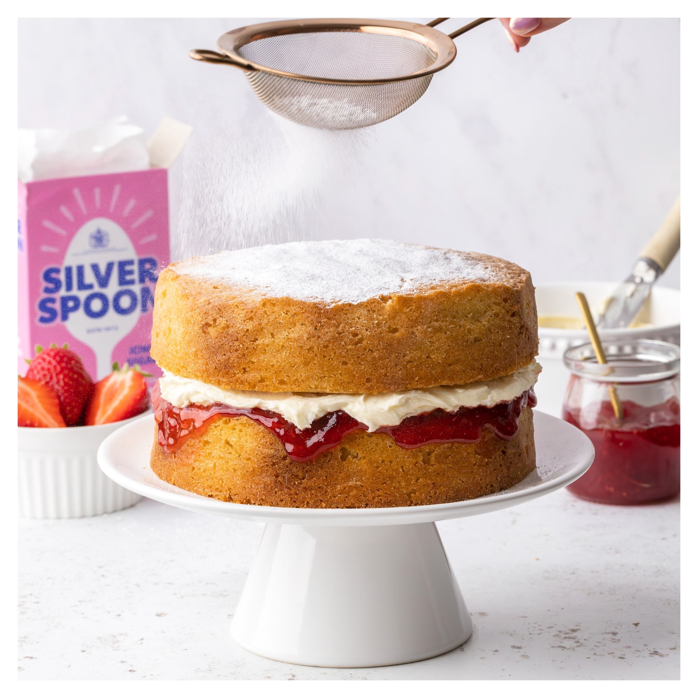 Silver Spoon Icing Sugar 500G, Imported from Britain