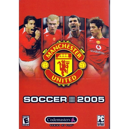 Manchester United Soccer 2005 PC DVD-Rom - Play as Over 250 European Clubs in 2-4 Player