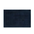 thumbnail image 5 of Mainstays 15-Piece Navy Checkered Bathroom Set – Textured Shower Curtain, Bath Rugs & Hooks, Washable Fabric, 5 of 13