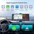 thumbnail image 2 of 10.26" HD Carplay Screen for Car, Portable Wireless Apple Android Auto Car Play Stereo Car Audio Receivers with Voice Control, Backup Camera, Mirror Link, Bluetooth, GPS Navigation, 2 of 8