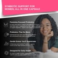 thumbnail image 3 of Intelligent Labs Women's 6 Billion CFU Probiotics with Prebiotics | With Cranberry & D-Mannose | Vaginal & Digestive Support | 60 Capsules (60-day Supply), 3 of 6
