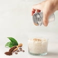 thumbnail image 3 of Plutput Stainless steel Icing Sugar Powder Shaker with Lid Chocolate Cocoa Flour Mesh Sifter Duster Sprinkler for Coffee, 3 of 4