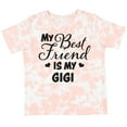 thumbnail image 3 of Inktastic My Best Friend is My Gigi with Hearts Boys or Girls Toddler T-Shirt, 3 of 5