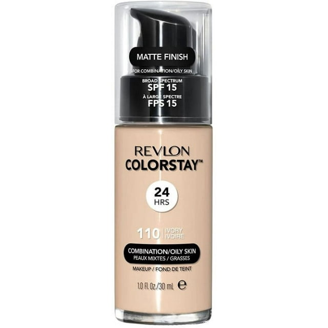 Base de maquillaje Revlon ColorStay para pieles mixtas y grasas color marfil