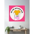 thumbnail image 2 of Hot Girl With Back Pain Poster Wall Art, Modern Wall Decor, 16x16 UNFRAMED, 2 of 3