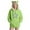Green, variant on SwiftWear Women's Star Print Cute Cat Ear Hoodie Soft Pullover Hooded Tops with Front Pockets, Animal Themed Casual Wear Army Green