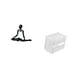 thumbnail image 5 of Figura de escritorio,Escultura abstracta de pensador para decoración de oficina y hogar.,estuche de pañuelos,Caja de almacenamiento de papel higiénico de pared,Toallero de papel higiénico, 5 of 8
