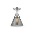 thumbnail image 4 of Innovations Lighting 447-1C-11-8 Cone Semi-Flush Cone 8" Wide Semi-Flush Ceiling Fixture -, 4 of 5