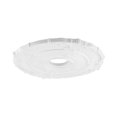 thumbnail image 3 of Livex Lighting Buckingham Ceiling Medallion in White, 3 of 8